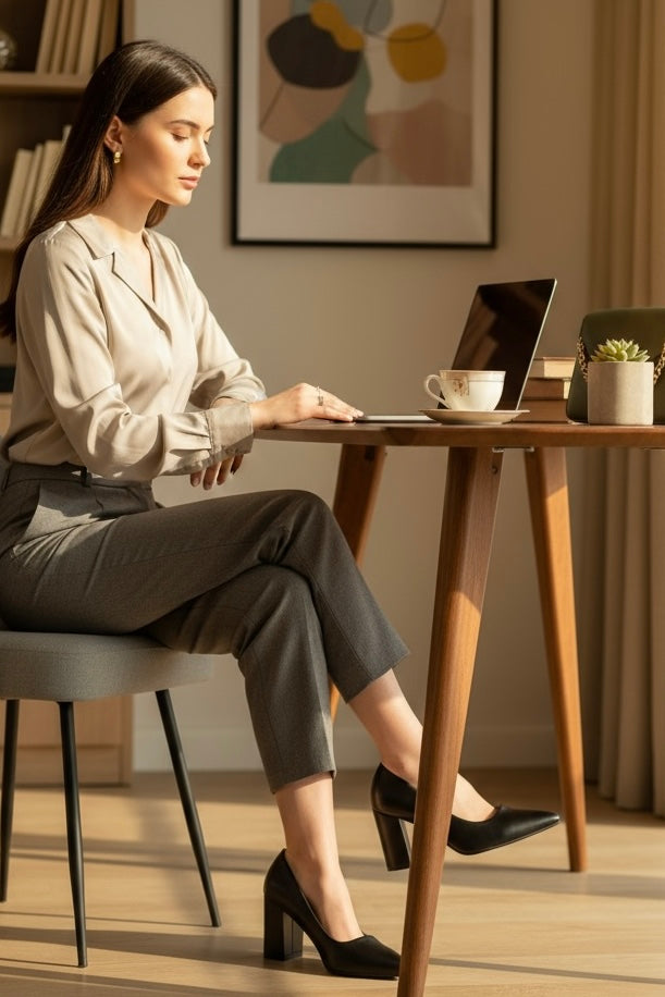 WOMEN SHOES HEELS   W666