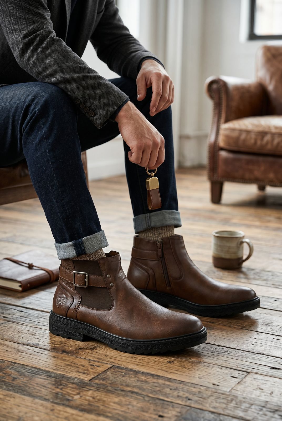 NEW ,  MEN BOOTS  M993 , MADE IN CHINA