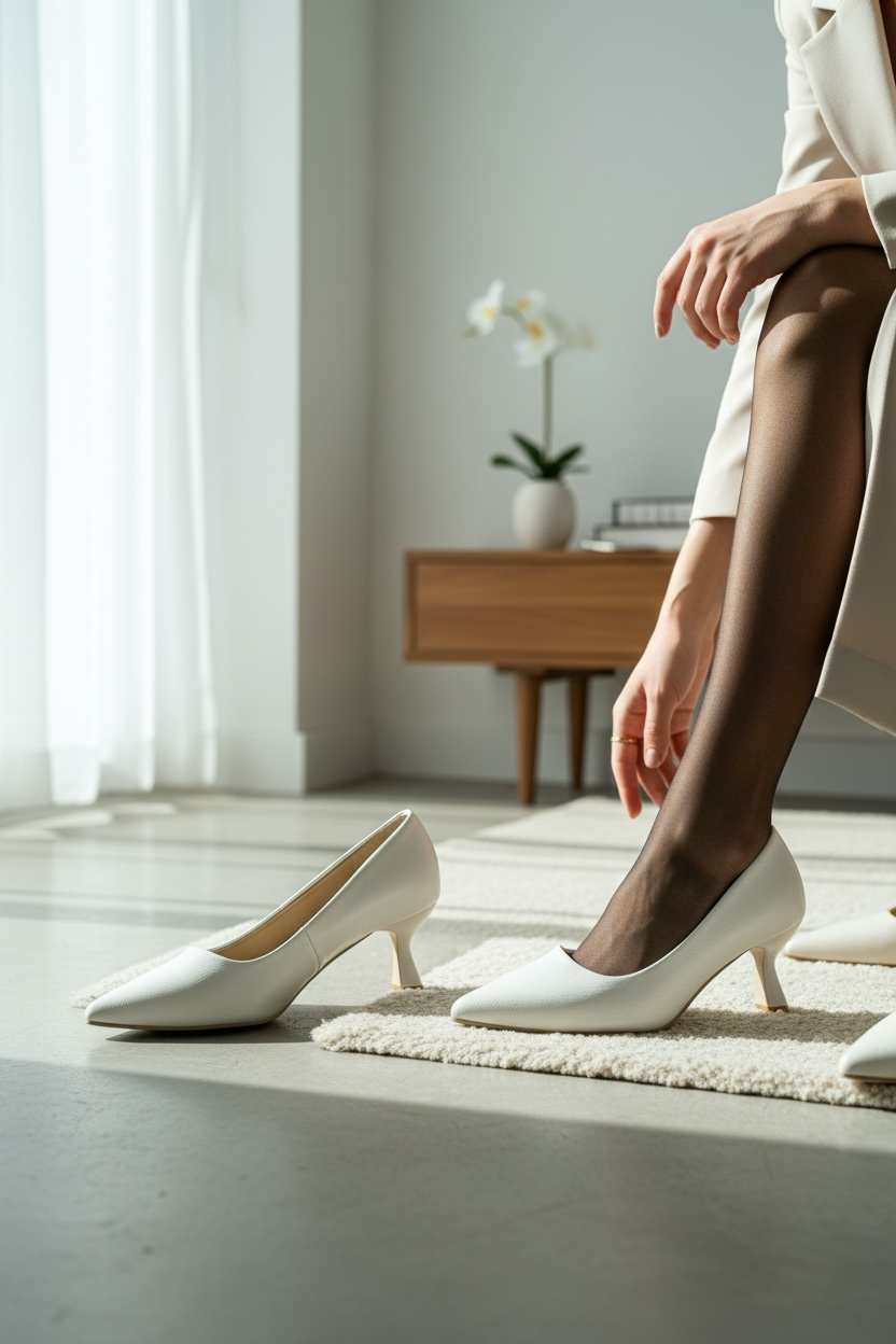 WOMEN SHOES HEELS  W384