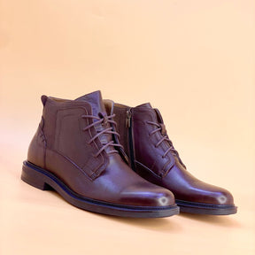 NEW , MADE IN TURKEY GENUINE LEATHER MEN BOOTS  M61