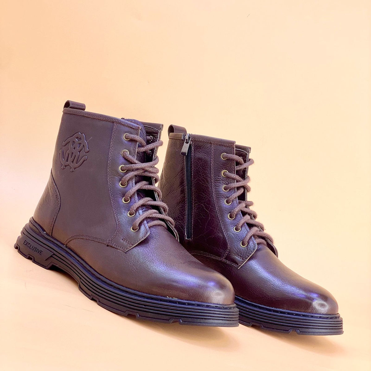 MADE IN TURKEY GENUINE LEATHER MEN BOOTS ON500