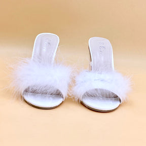 NEW ,  WOMEN SLIPPERS HEELS W533