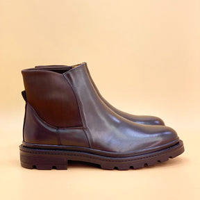NEW ,  MADE IN TURKEY GENUINE LEATHER MEN BOOTS  M704