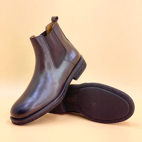 NEW ,  MADE IN TURKEY GENUINE LEATHER MEN BOOTS  M705
