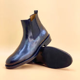 NEW ,  MADE IN TURKEY GENUINE LEATHER MEN BOOTS  M705