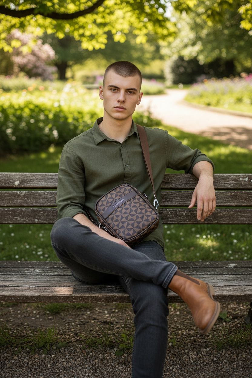 NEW 2025 , MEN' HANDBAGS & SHOULDER BAGS D4