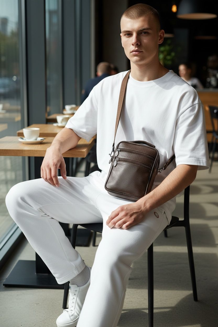 NEW 2025 , MEN' HANDBAGS & SHOULDER BAGS D3