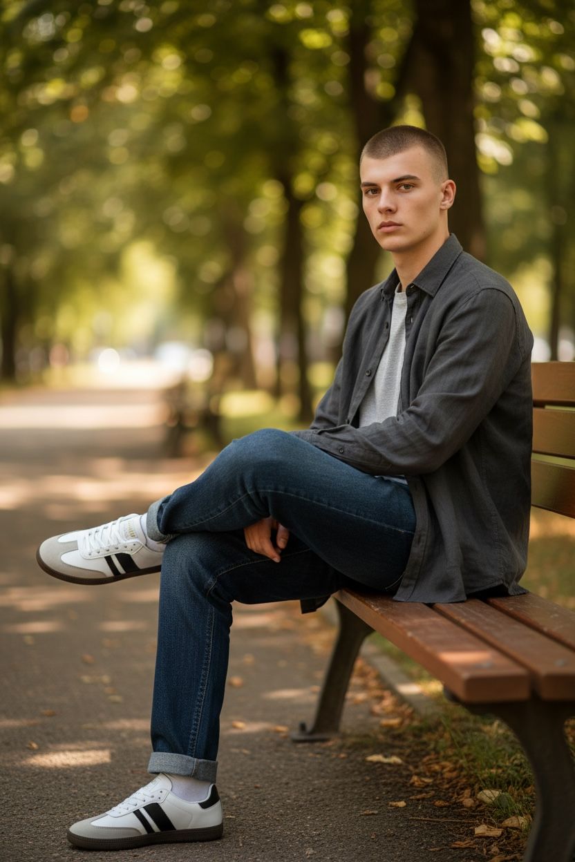 MEN SHOES MADE IN CHINA  M506