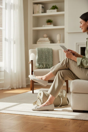 NEW ,  WOMEN FLAT SHOES W178