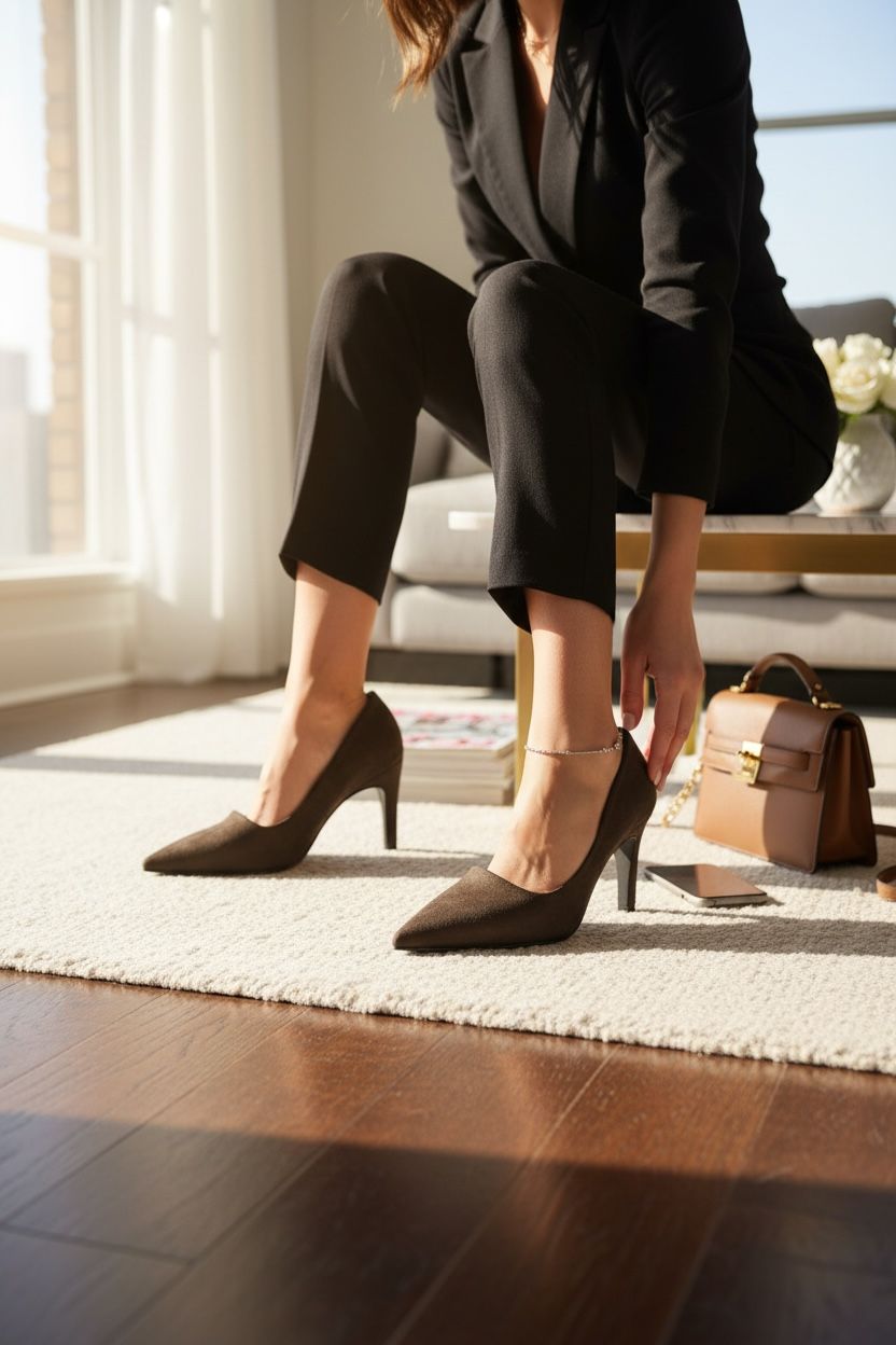 NEW ,  WOMEN SHOES HEELS W179