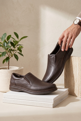 NEW ,  MADE IN TURKEY GENUINE LEATHER MEN SHOES M118