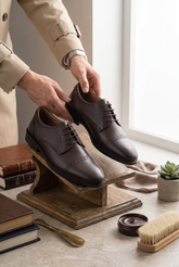 NEW ,  MADE IN TURKEY GENUINE LEATHER MEN SHOES M875