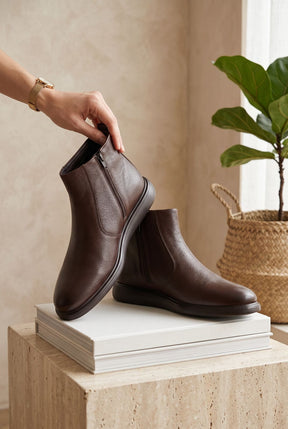 NEW ,  MADE IN TURKEY GENUINE LEATHER MEN BOOTS  M23