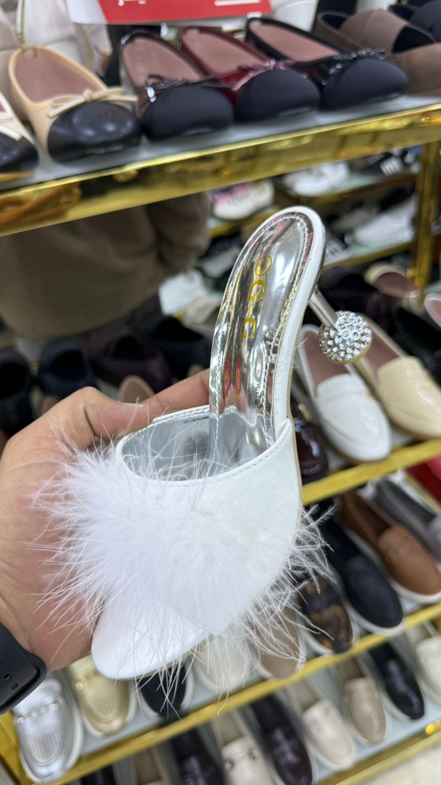 NEW ,  WOMEN SLIPPERS HEELS W774