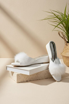 NEW ,  WOMEN SLIPPERS HEELS W779