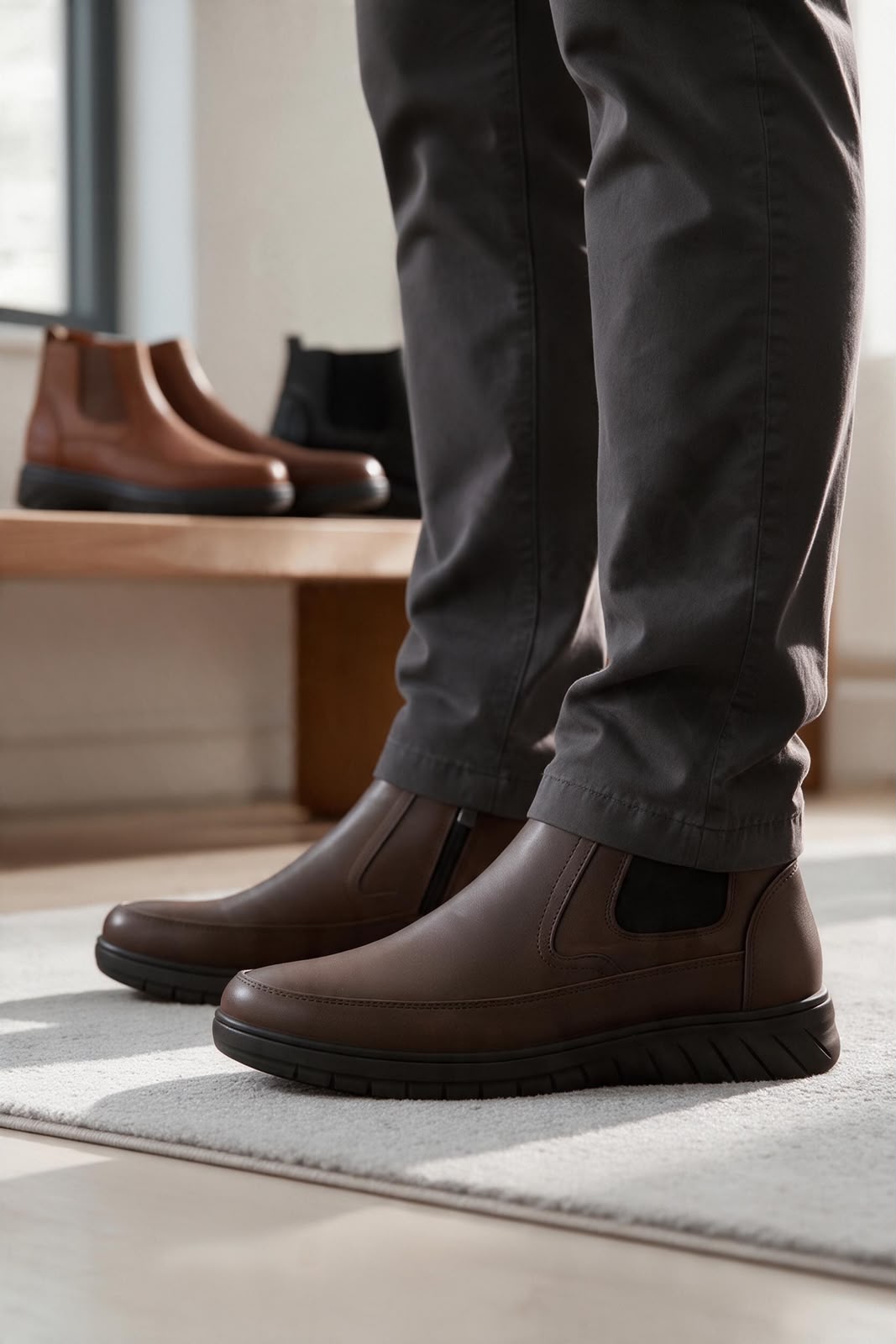 NEW ,  MEN BOOTS  M666 , MADE IN CHINA