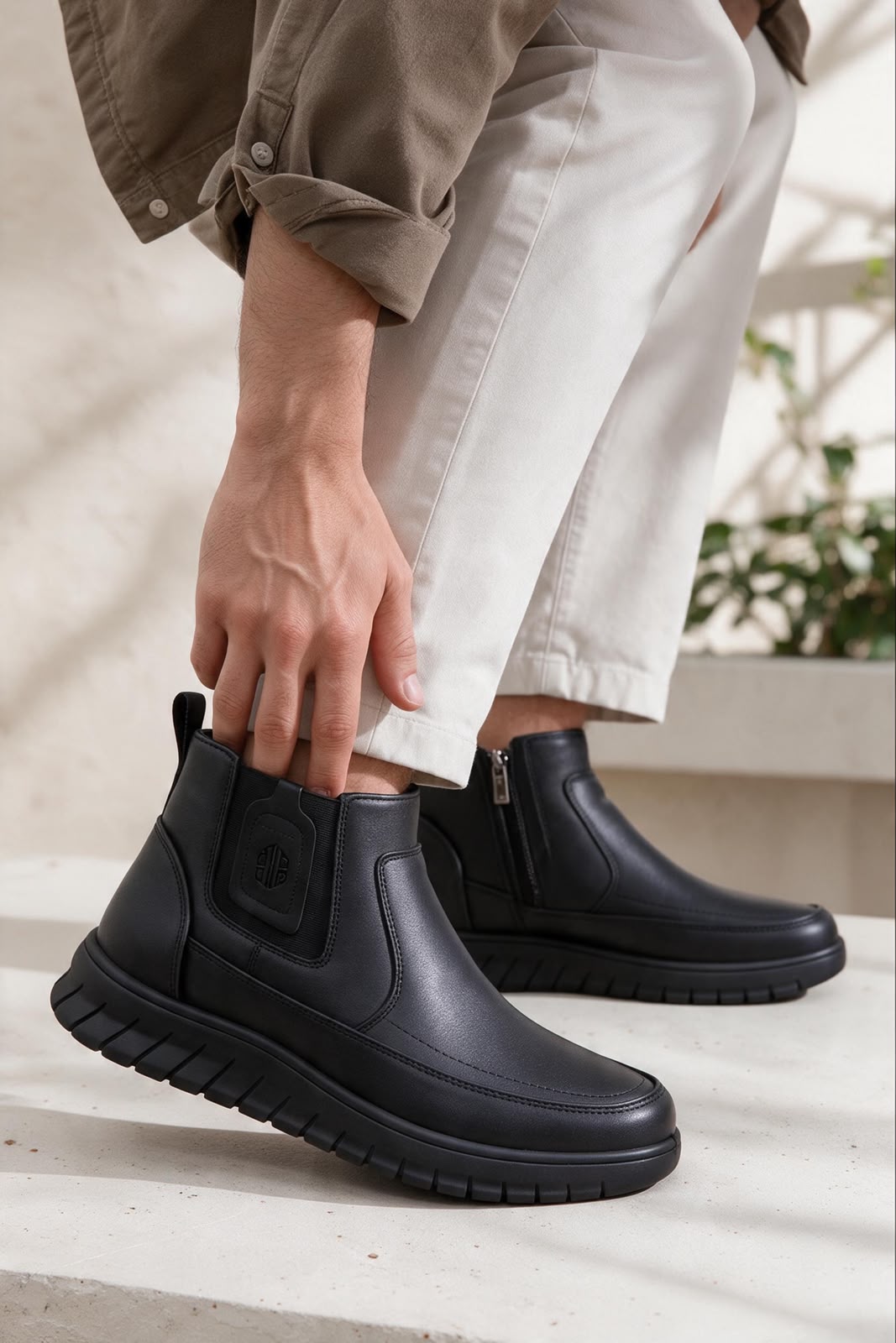 NEW ,  MEN BOOTS  M665 , MADE IN CHINA