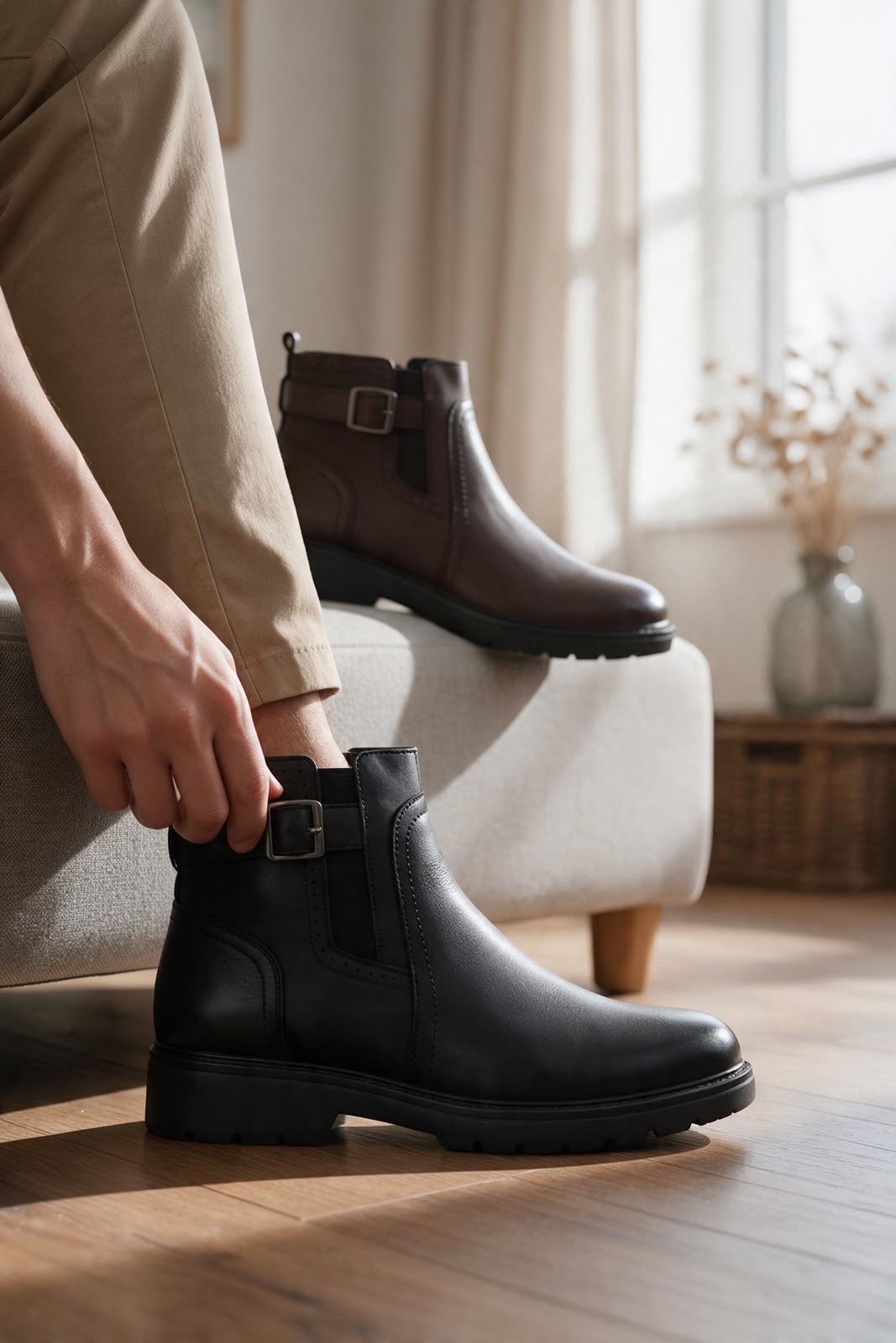 NEW ,  MEN BOOTS  M685 , MADE IN CHINA