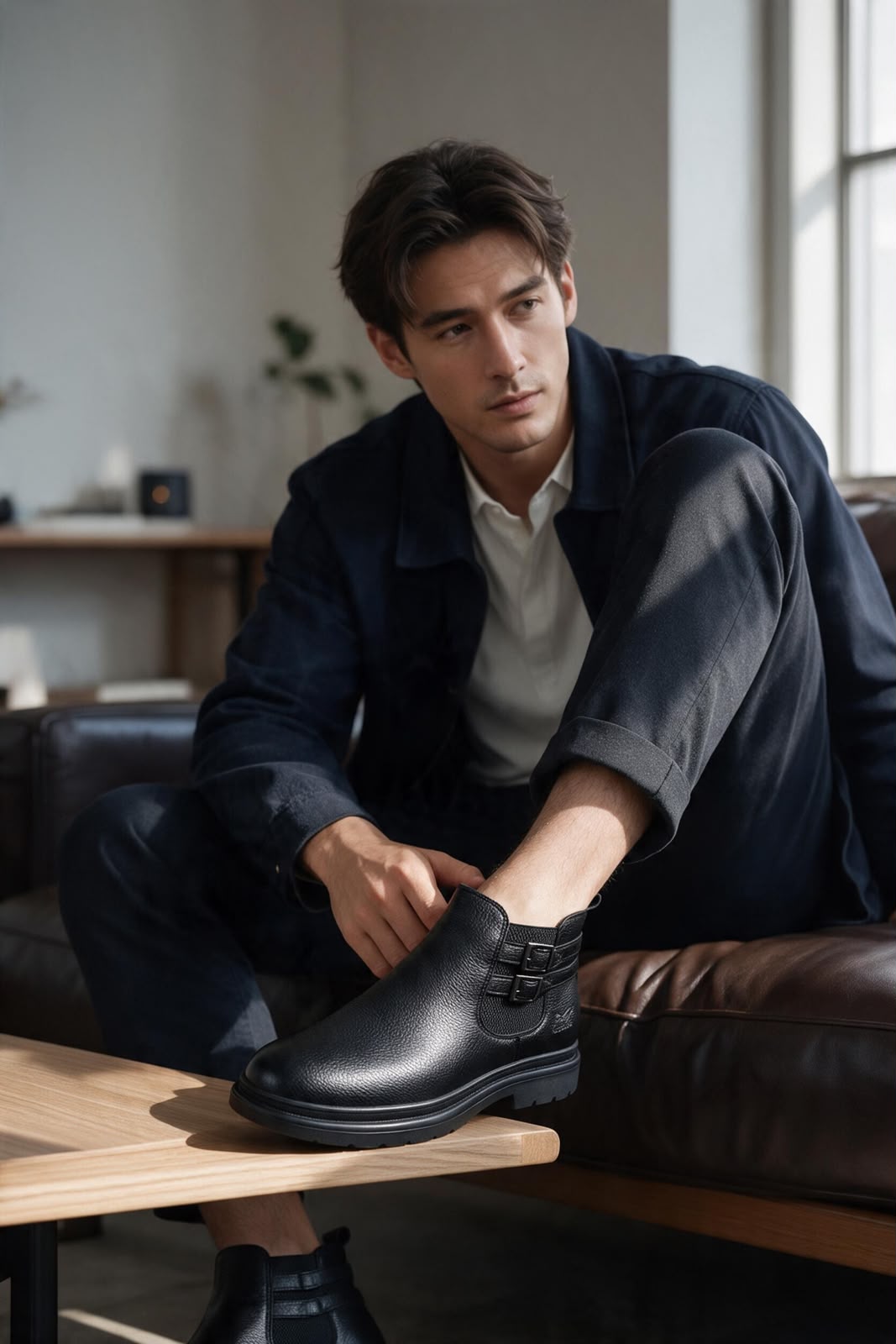 NEW ,  MEN BOOTS  M687 , MADE IN CHINA