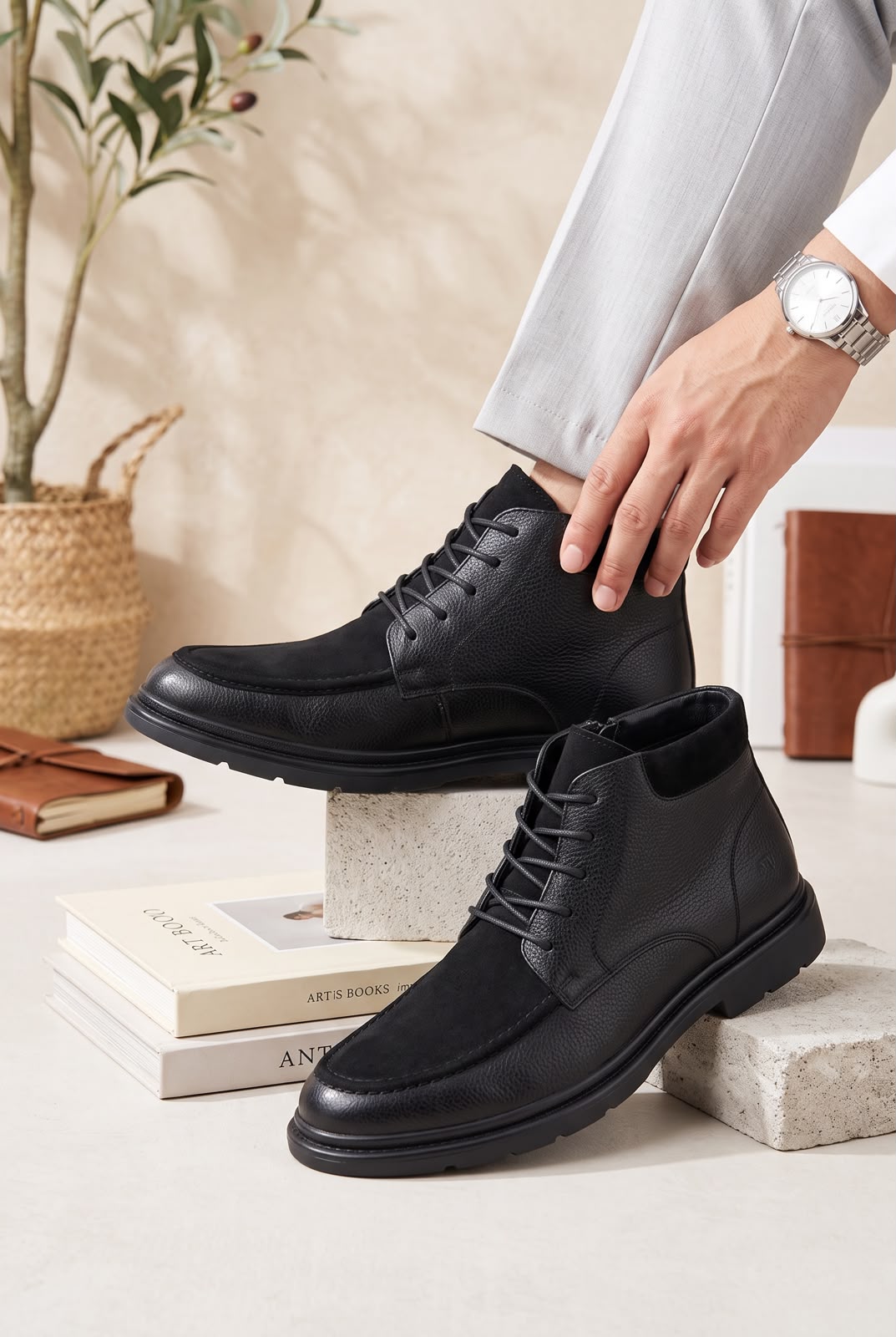 NEW ,  MEN BOOTS  M691 , MADE IN CHINA