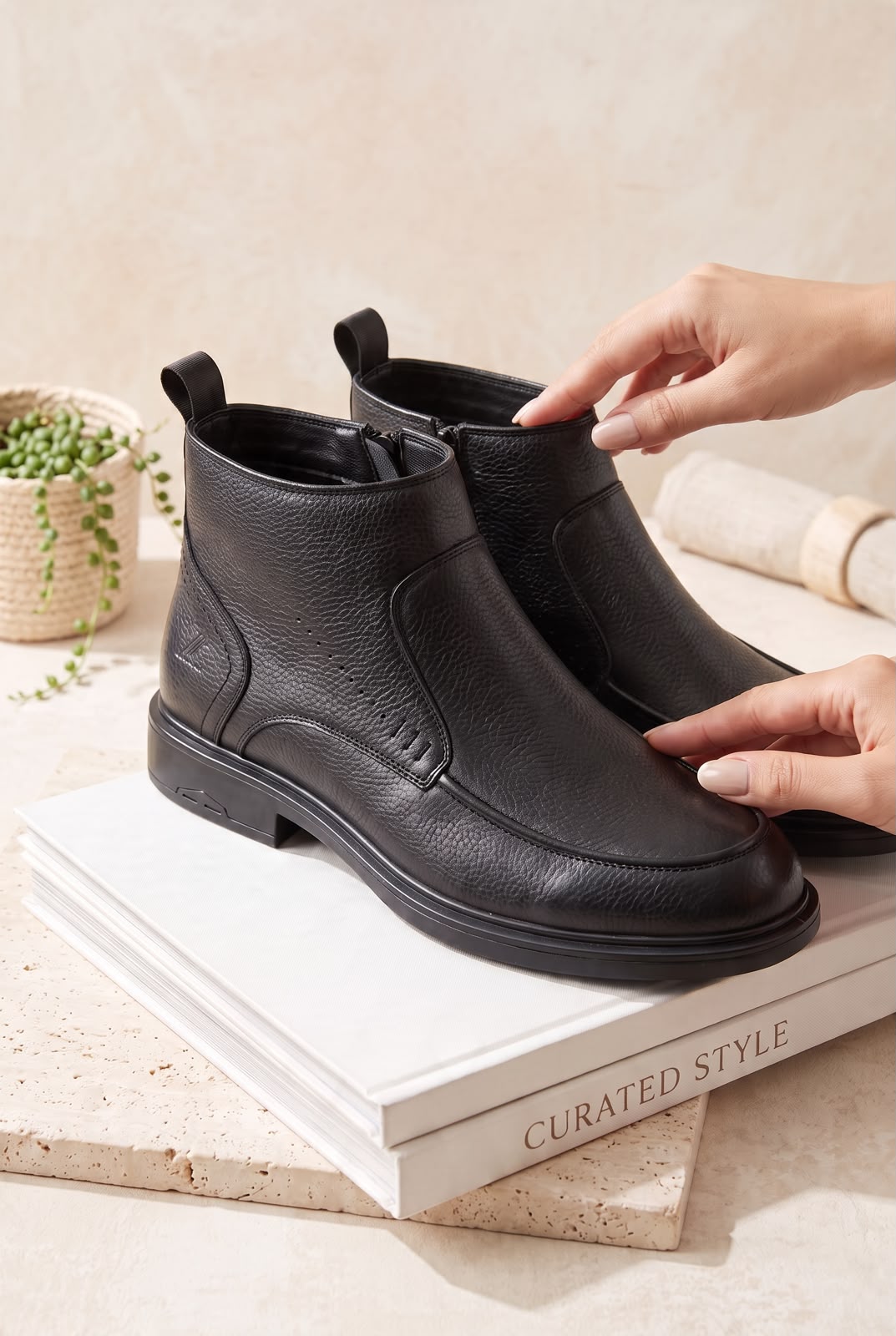 NEW ,  MEN BOOTS  M673 , MADE IN CHINA