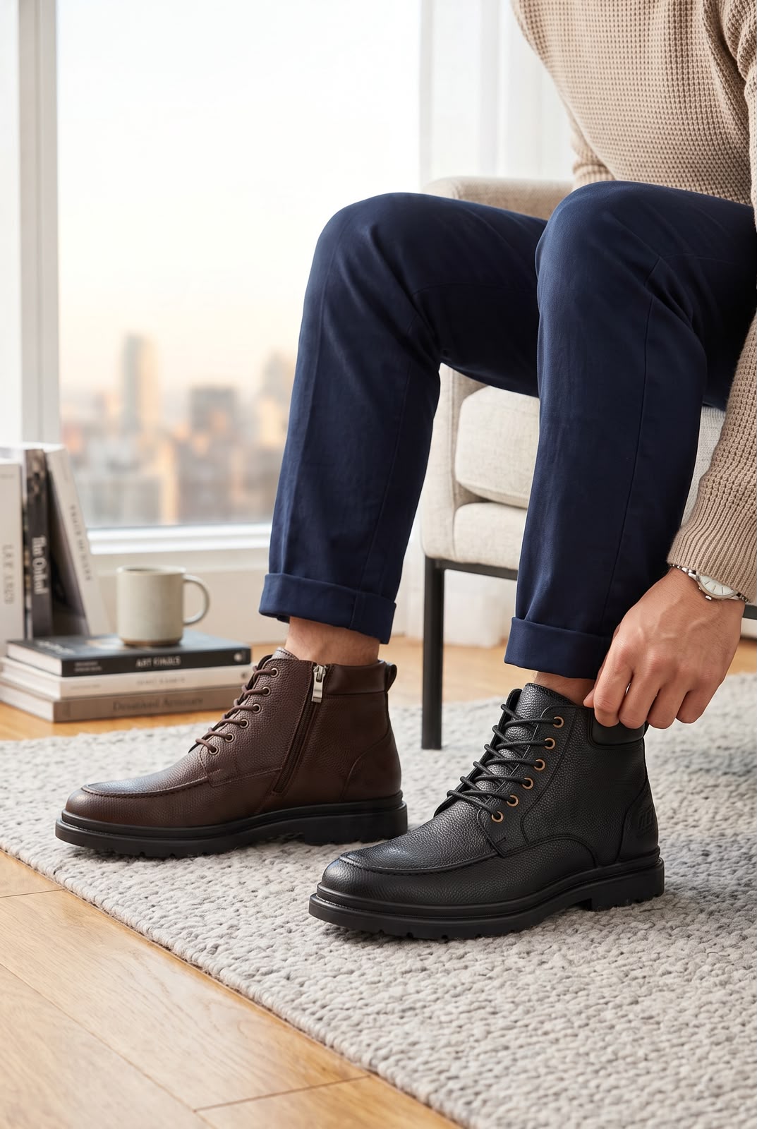 NEW ,  MEN BOOTS  M667 , MADE IN CHINA