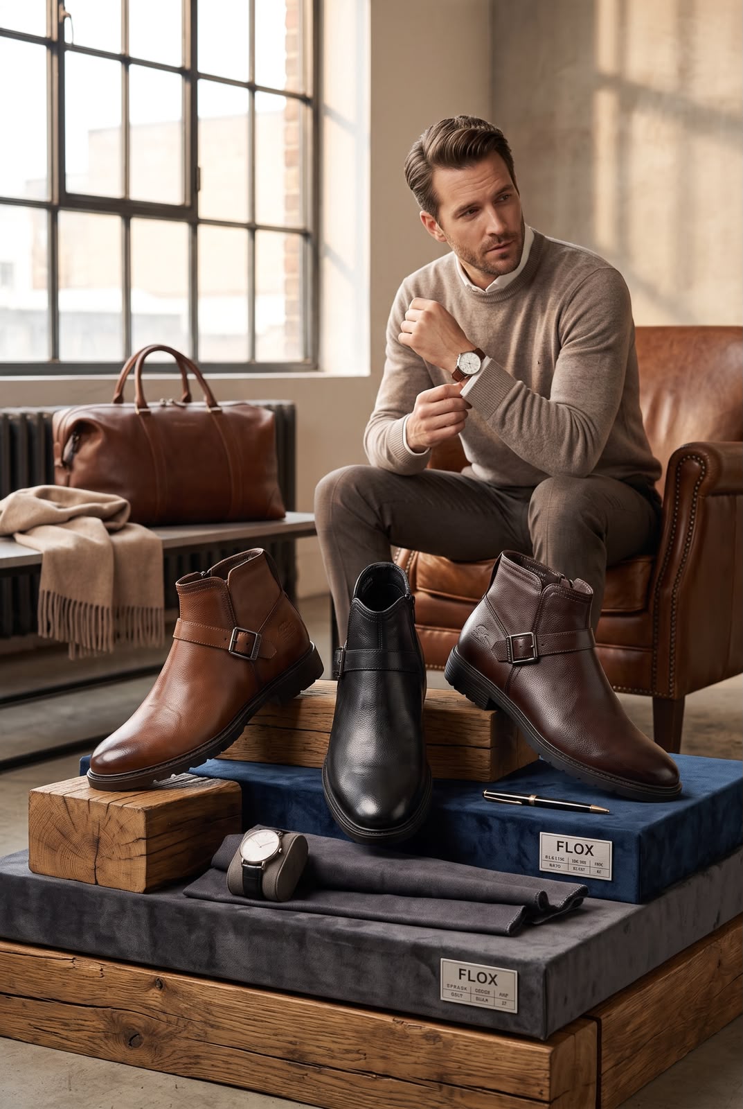 NEW ,  MEN BOOTS  M541 , MADE IN CHINA