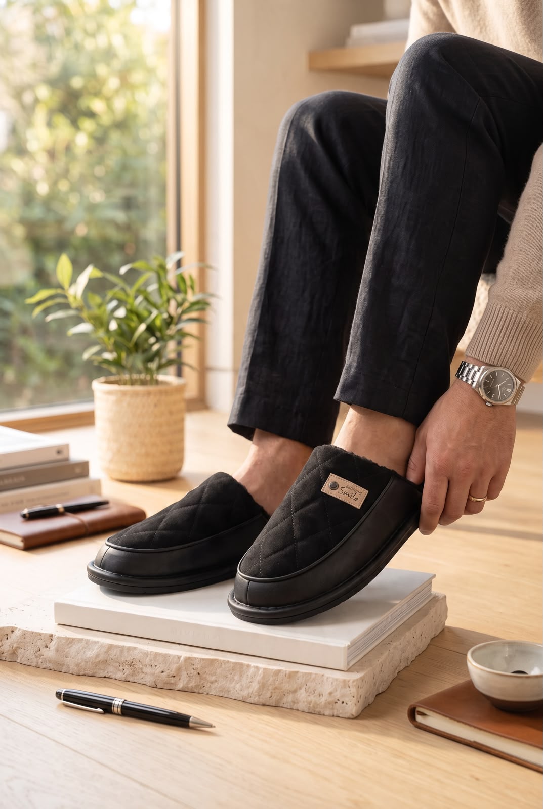 NEW , MEN SLIPPER MC669