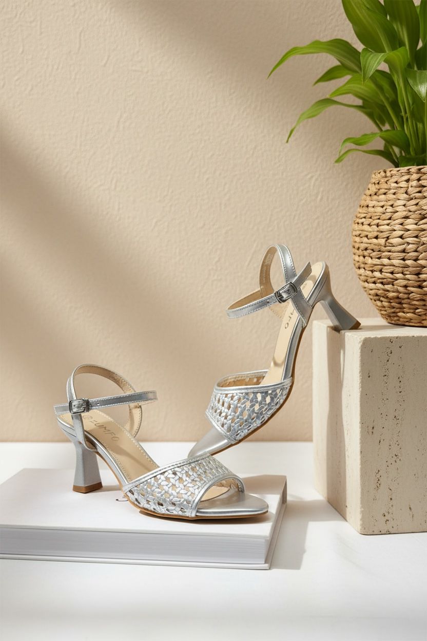 NEW ,  WOMEN SHOES HEELS W387