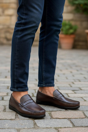 NEW ,  MADE IN EGYPT GENUINE LEATHER MEN SHOES M990