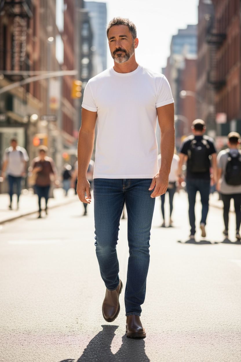 NEW ,  MADE IN TURKEY GENUINE LEATHER MEN BOOTS  M704