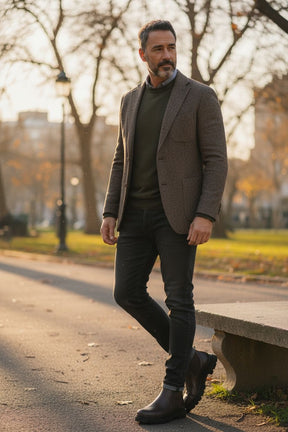 NEW ,  MADE IN TURKEY GENUINE LEATHER MEN BOOTS  M704