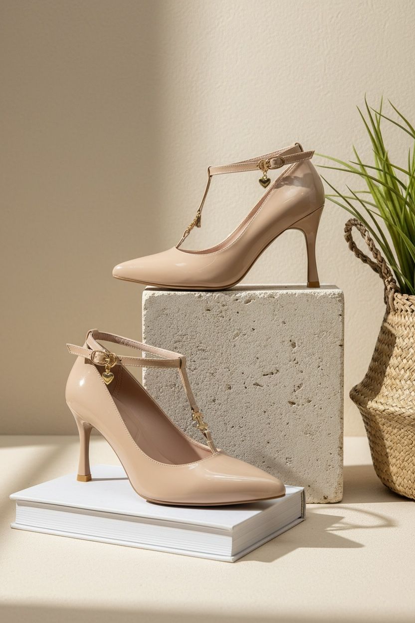 NEW ,  WOMEN SHOES HEELS W832