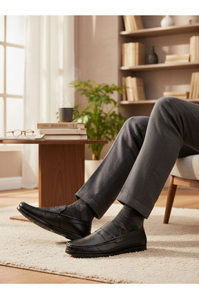 NEW ,  MADE IN EGYPT GENUINE LEATHER MEN SHOES M990