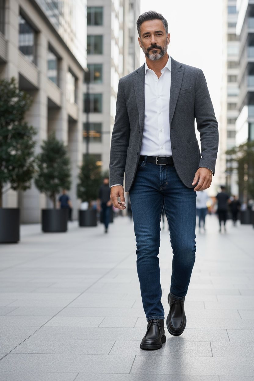 NEW ,  MADE IN TURKEY GENUINE LEATHER MEN BOOTS  M706