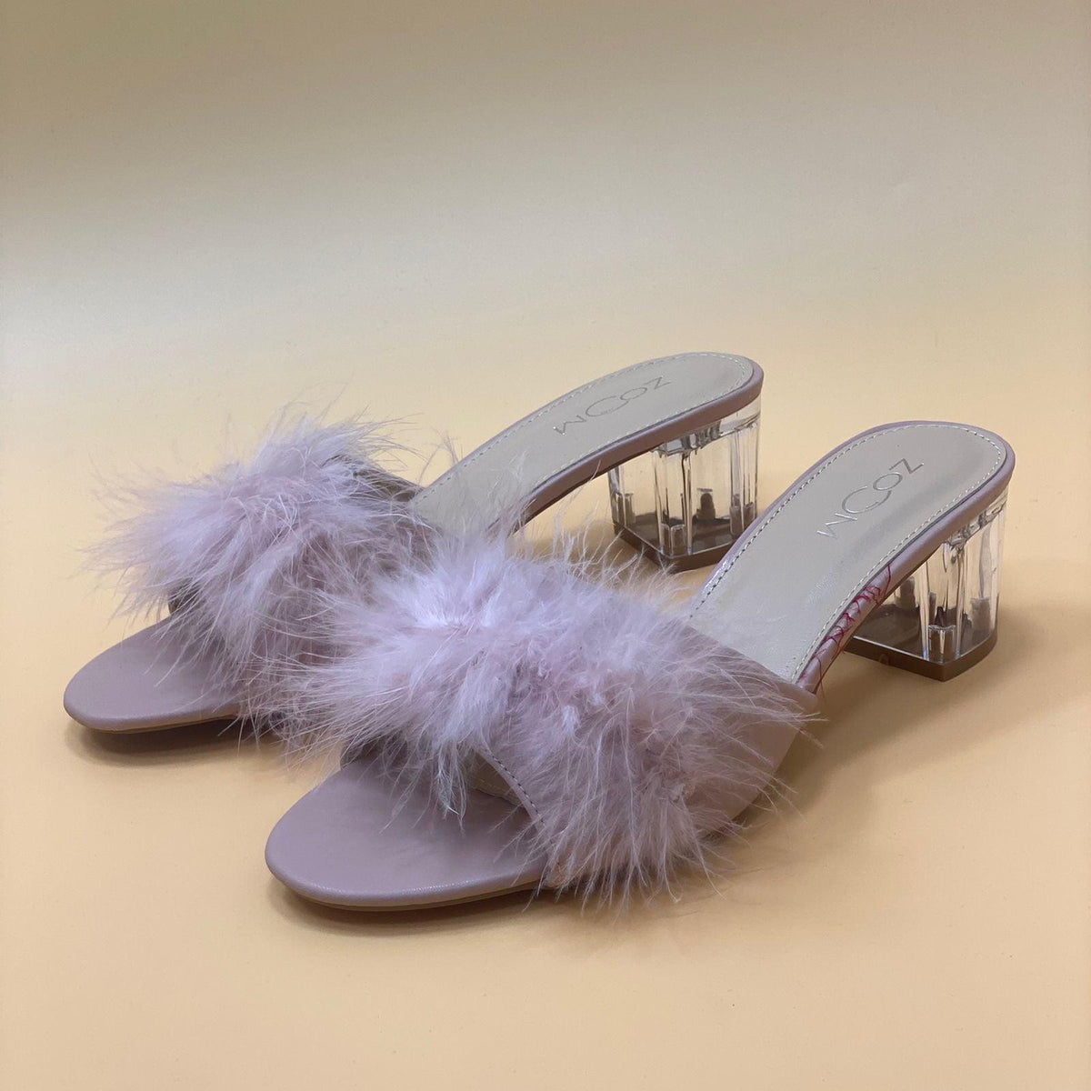 WOMEN SLIPPERS HEELS W291 - Olive Tree Shoes 