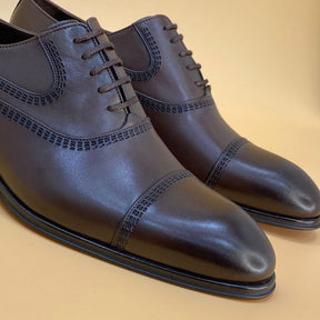 MADE IN TURKEY GENUINE LEATHER MEN SHOES M123 - Olive Tree Shoes 