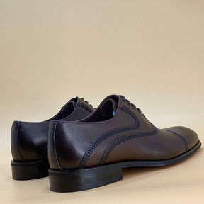 MADE IN TURKEY GENUINE LEATHER MEN SHOES M123 - Olive Tree Shoes 
