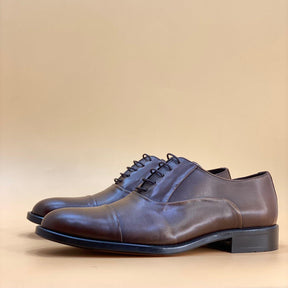 MADE IN TURKEY GENUINE LEATHER MEN SHOES M146 - Olive Tree Shoes 
