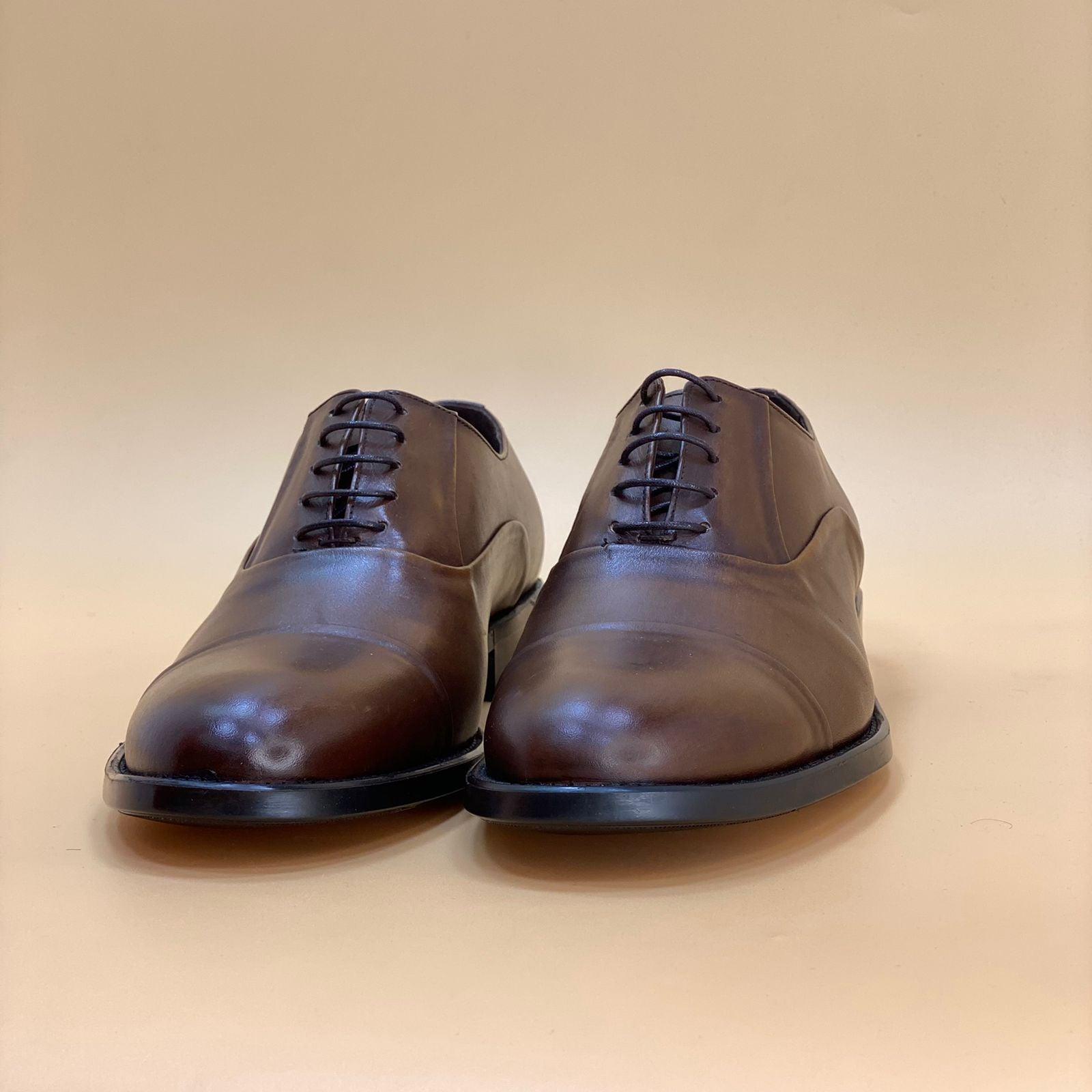 MADE IN TURKEY GENUINE LEATHER MEN SHOES M146 - Olive Tree Shoes 