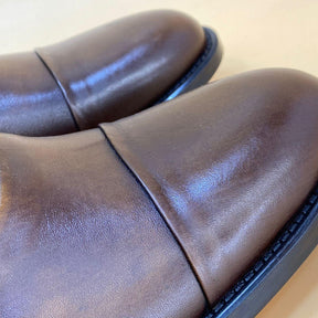 MADE IN TURKEY GENUINE LEATHER MEN SHOES M146 - Olive Tree Shoes 