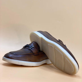 MADE IN TURKEY GENUINE LEATHER MEN SHOES M150 - Olive Tree Shoes 