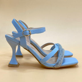 NEW ,  WOMEN SANDAL HEELS W313 - Olive Tree Shoes 