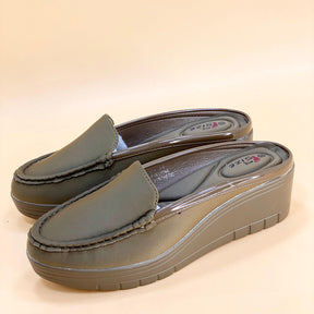WOMEN SLIPPERS HEELS W704 - Olive Tree Shoes 