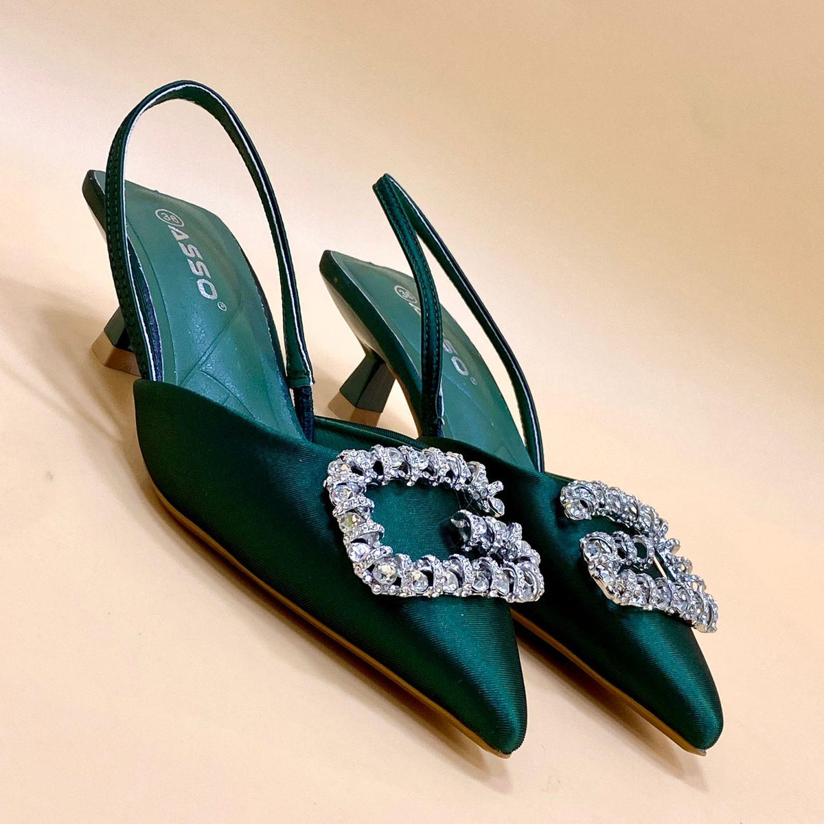 NEW ,  WOMEN SHOES HEELS W592 - Olive Tree Shoes 